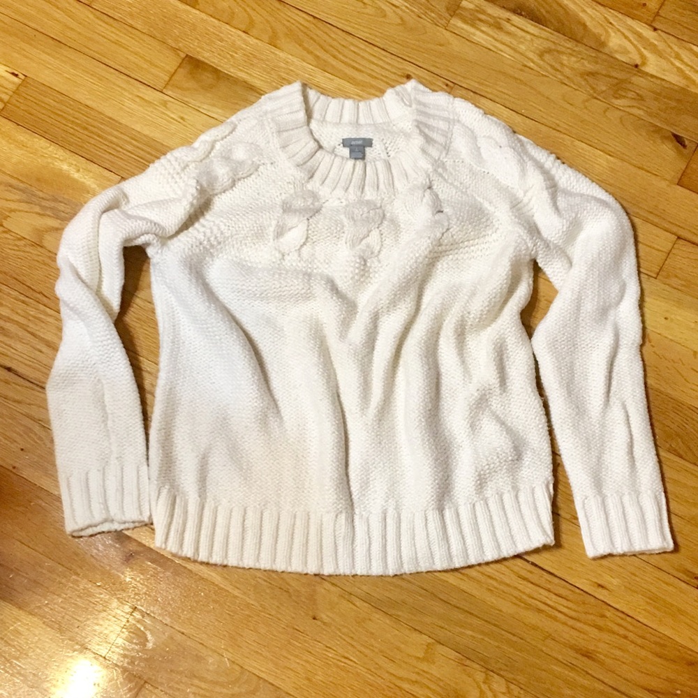 Ivory Cable Sweater